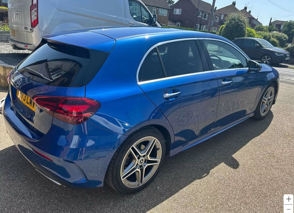 Mercedes-Benz A Class Amg Line Executive Mhev YB73LMV Blue #5