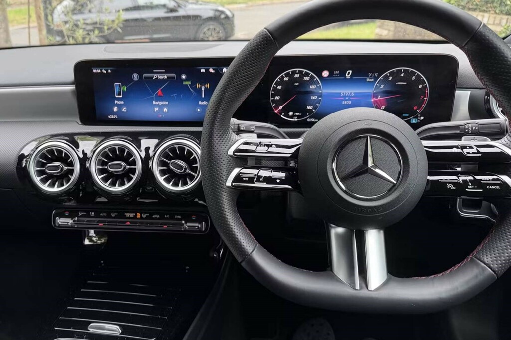 Mercedes-Benz A Class A200d Amg Line Executive White #3