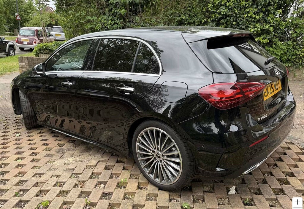 Mercedes-Benz A Class A200d Amg Line Executive White #4