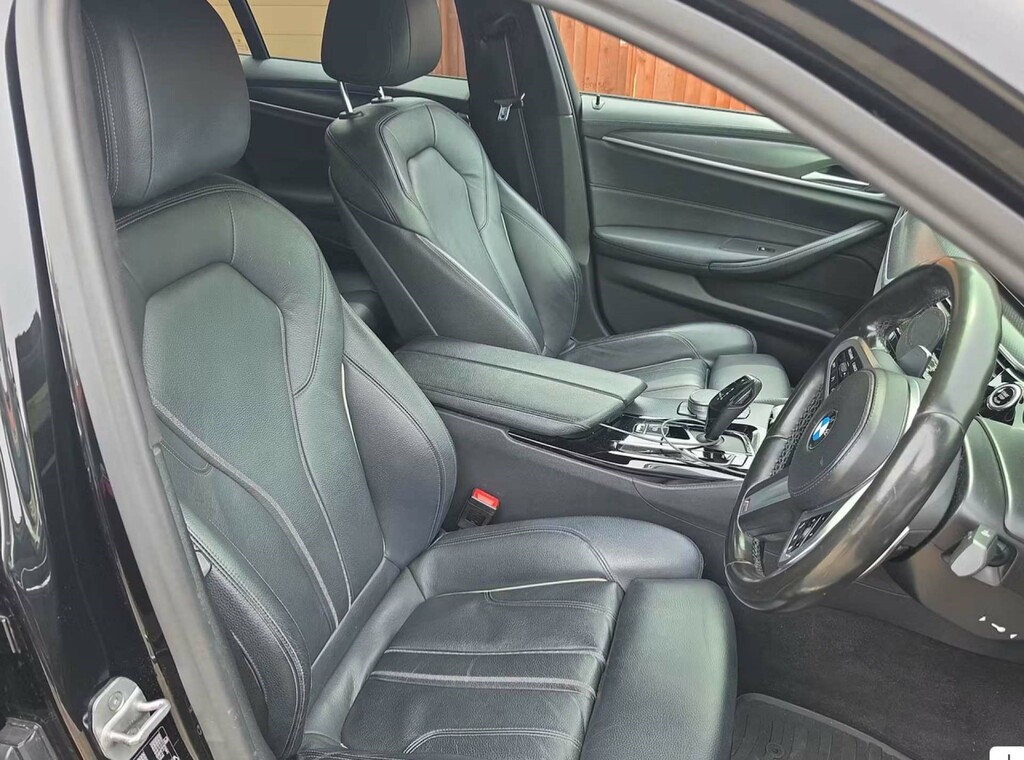 BMW 5 Series 520D Mht M Sport Step White #7