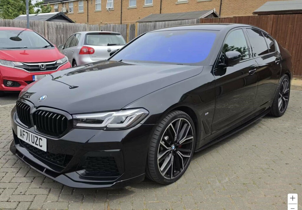 BMW 5 Series 520D Mht M Sport Step White #2
