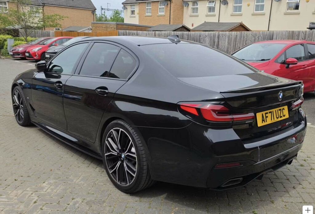 BMW 5 Series 520D Mht M Sport Step White #4