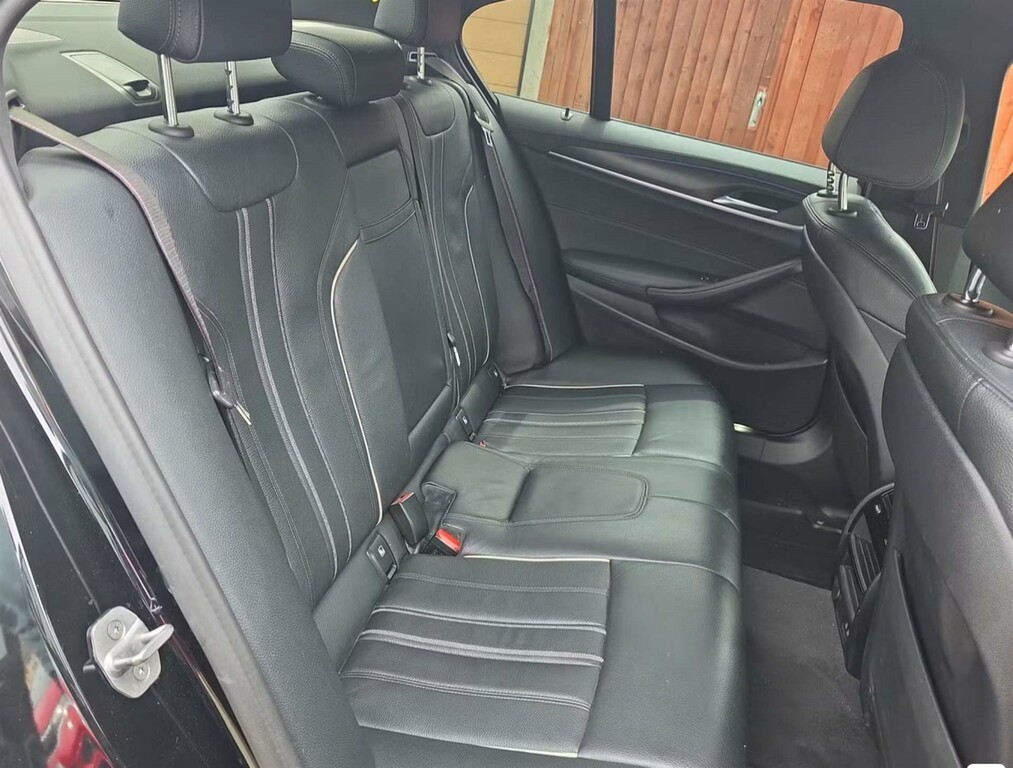 BMW 5 Series 520D Mht M Sport Step White #6