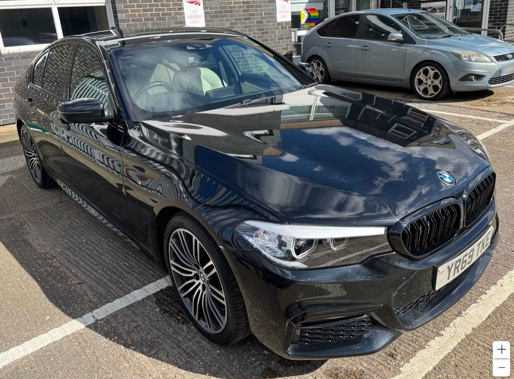 BMW 5 Series Saloon Black
