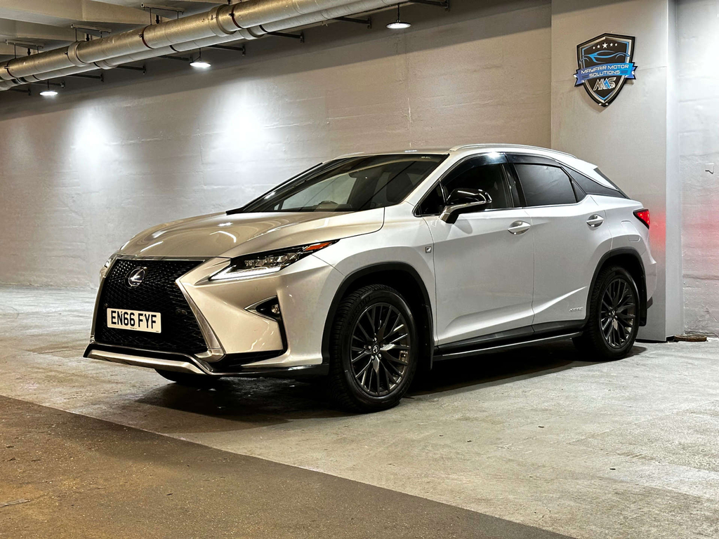 Lexus RX 450H F Sport Cvt 4Wd EN66FYF Silver #4