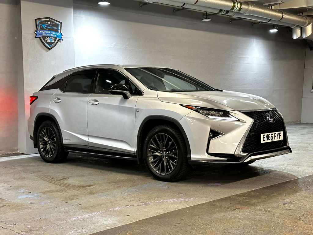 Lexus RX 450H F Sport Cvt 4Wd EN66FYF Silver #3