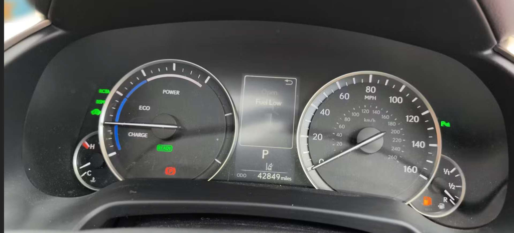 Lexus RX 450H Luxury 5-Door Silver #8