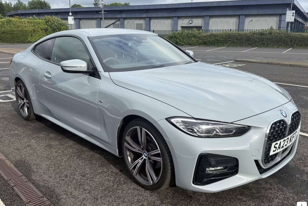 BMW 4 Series Coupe Grey