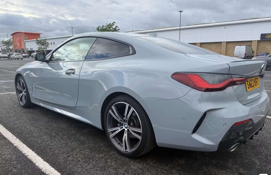 BMW 4 Series Coupe Grey #4