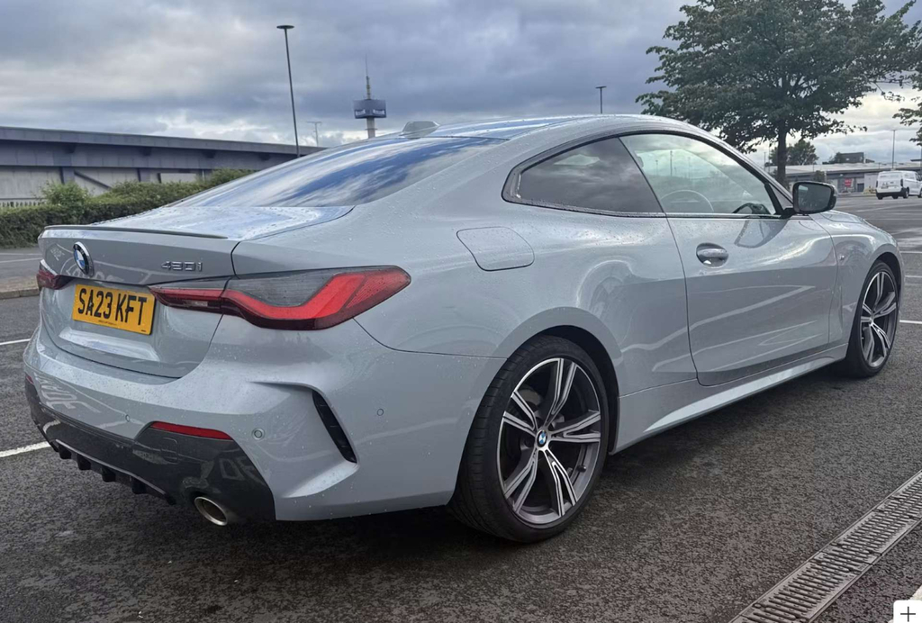 BMW 4 Series Coupe Grey #5