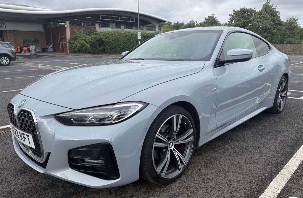 BMW 4 Series Coupe Grey #2