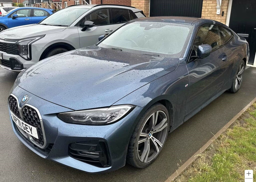 BMW 4 Series Coupe Blue #2