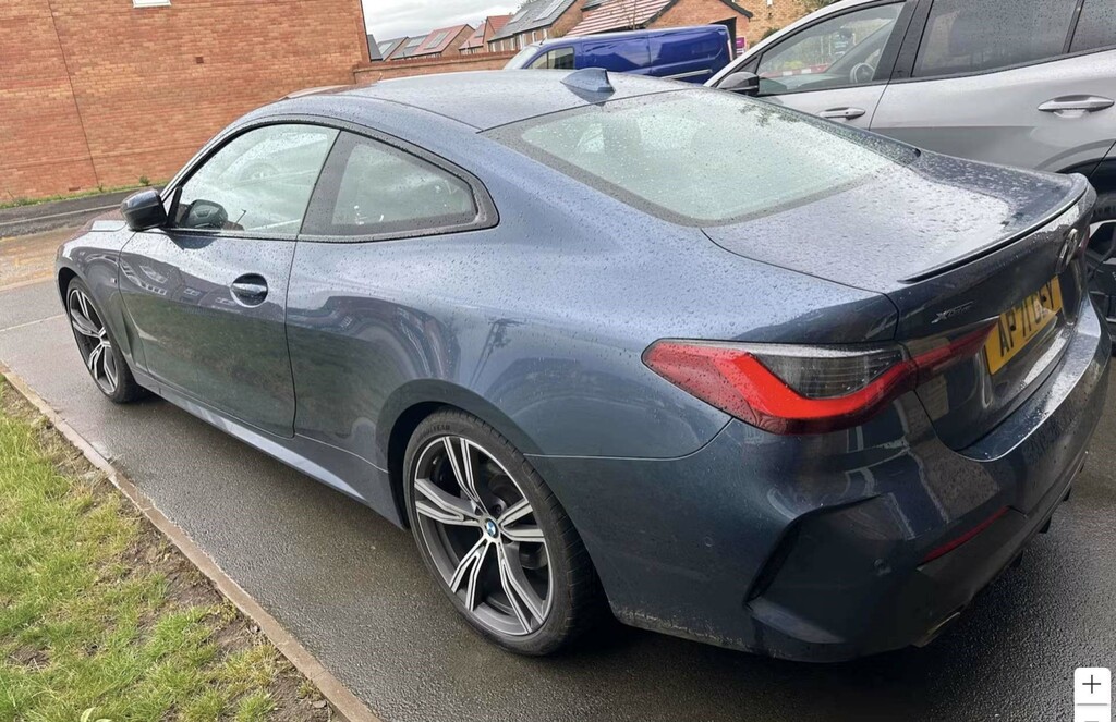 BMW 4 Series Coupe Blue #4