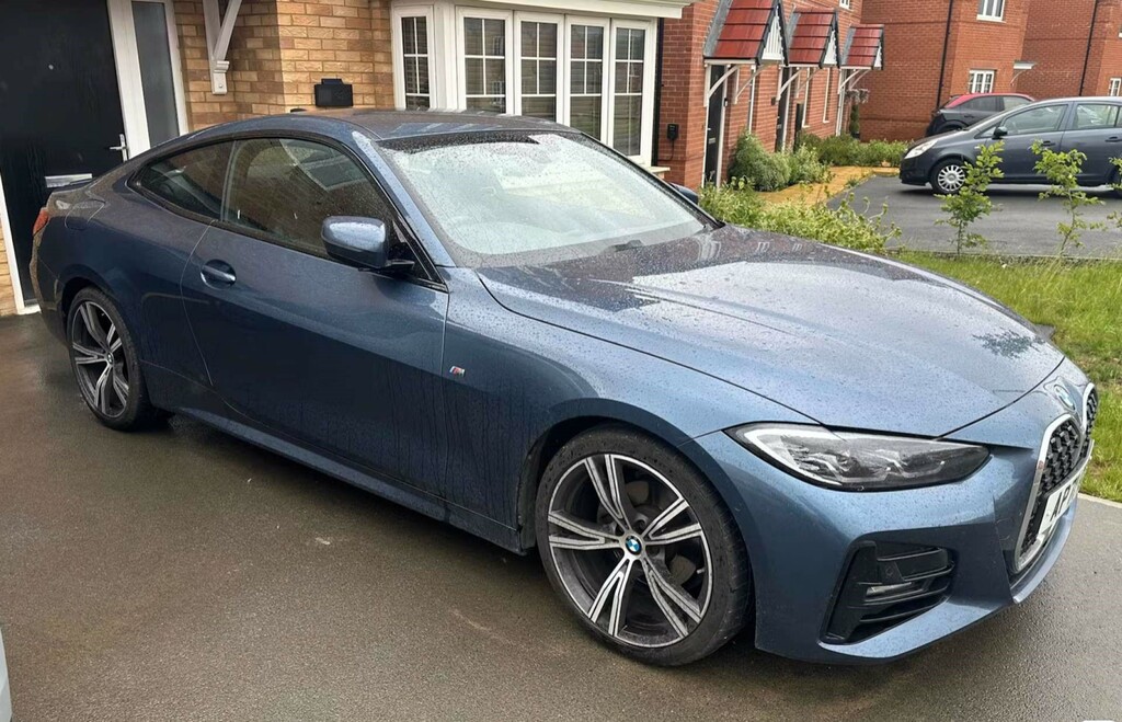 BMW 4 Series Coupe Blue