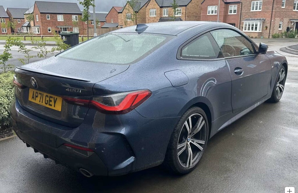 BMW 4 Series Coupe Blue #5