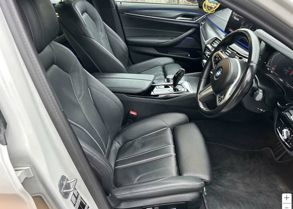 BMW 5 Series 520D M Sport Mhev Black #6