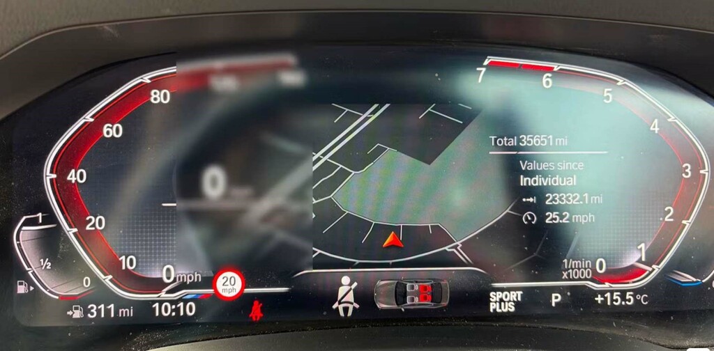 BMW 4 Series M440i Xdrive Blue #8