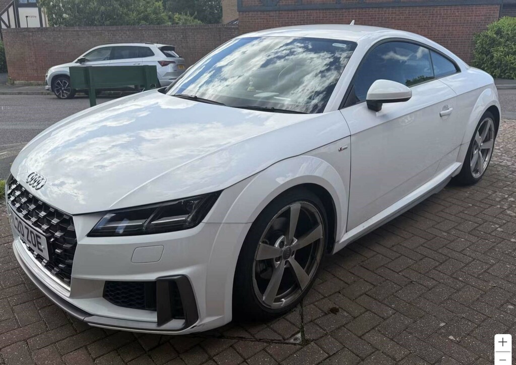 Audi TT S Line 40 Tfsi White #2