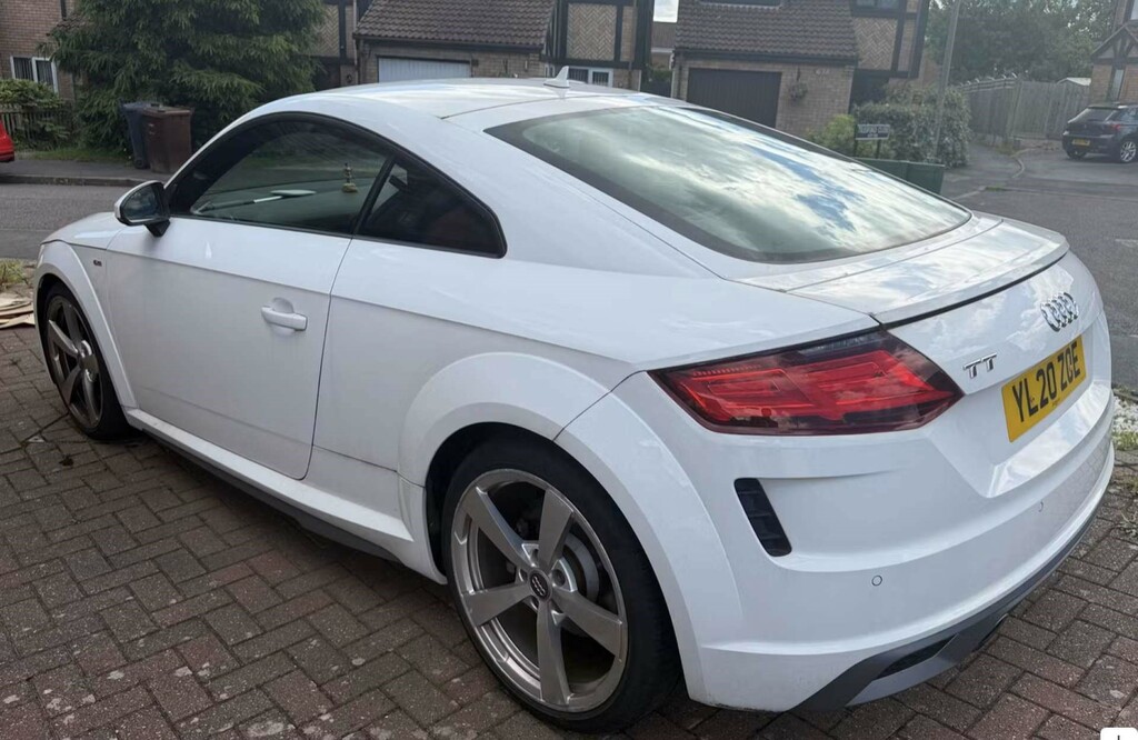 Audi TT S Line 40 Tfsi White #4