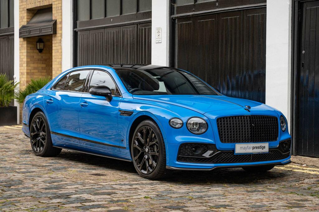 Bentley Flying Spur 2.9 Tfsi V6 S 4Wd Euro 6 Ss 18Kwh Blue #5