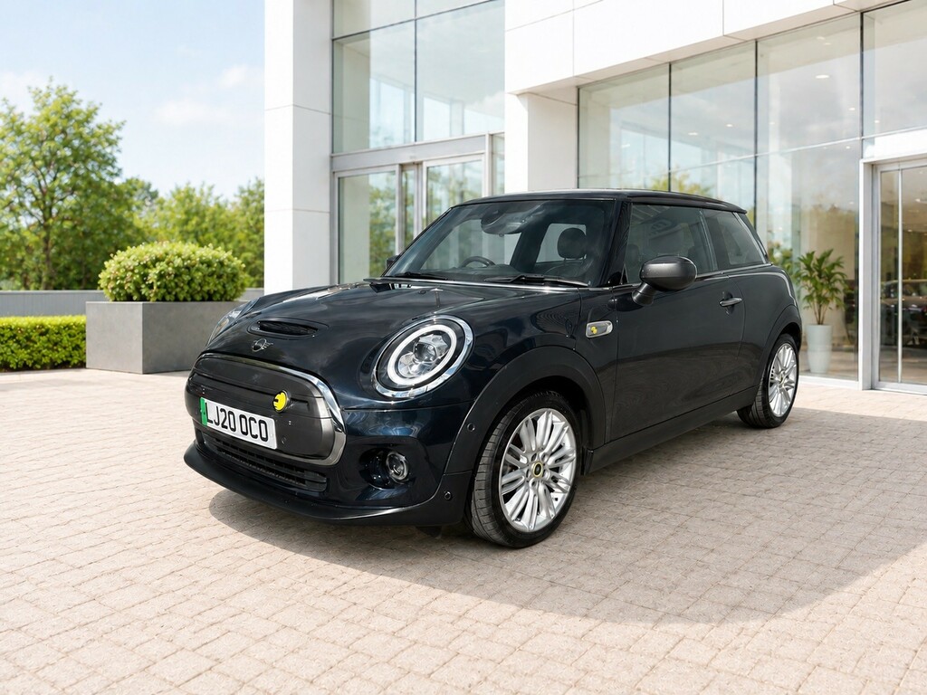 Mini Electric Hatchback Level 3 202020 Black #4