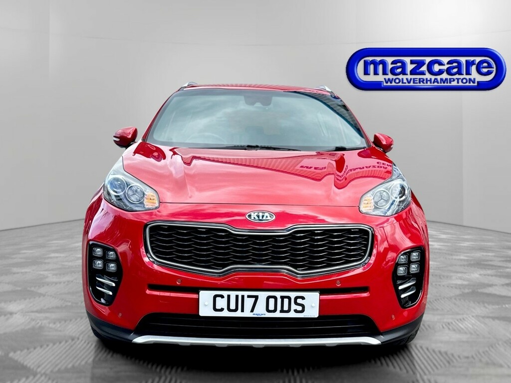 Kia Sportage Suv 2.0 Crdi Gt-line 2017 Red