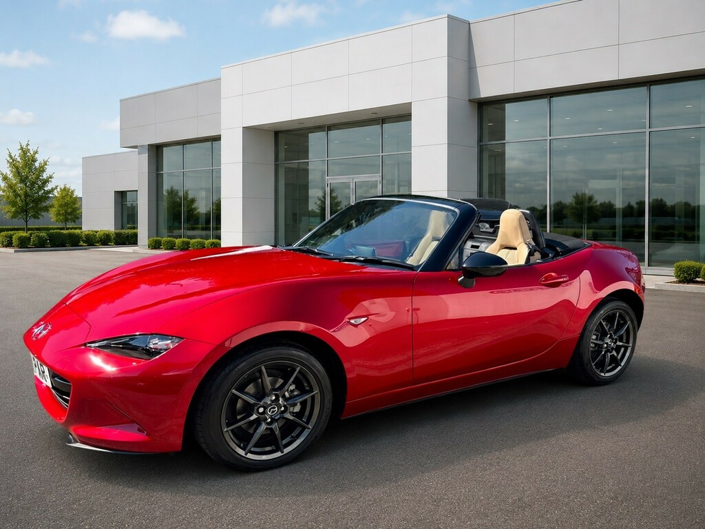 Mazda MX-5 Convertible 1.5 Skyactiv-g Sport Nav 2017 Red