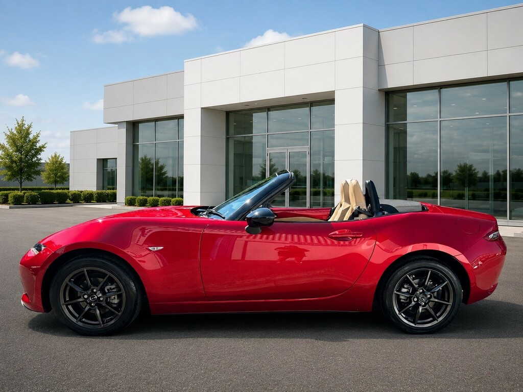 Mazda MX-5 Convertible 1.5 Skyactiv-g Sport Nav 2017 Red #3