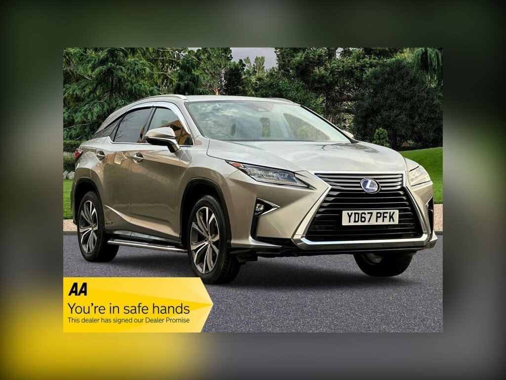 Lexus RX 3.5 450H V6 Luxury Cvt 4Wd Euro 6 Ss YD67PFK Silver