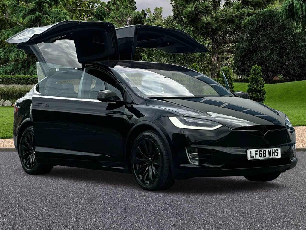 Tesla Model X 75D Dual Motor 4Wde LF68WHS Black #5