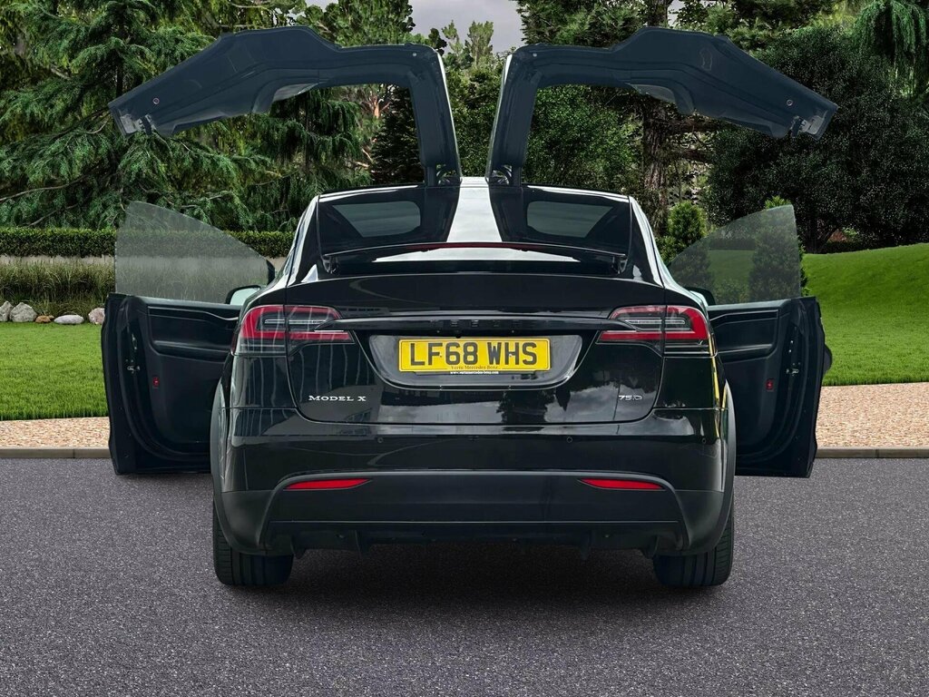 Tesla Model X 75D Dual Motor 4Wde LF68WHS Black #6