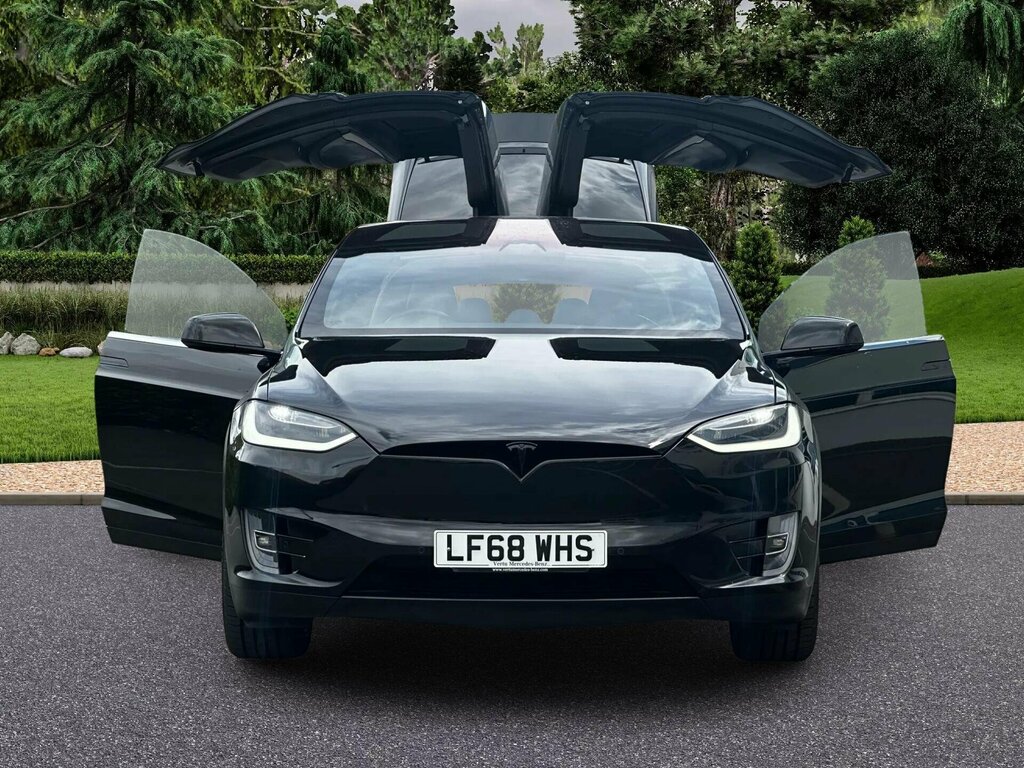 Tesla Model X 75D Dual Motor 4Wde LF68WHS Black #4