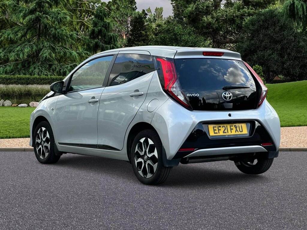 Toyota Aygo 1.0 Vvt-i X-trend Euro 6 Safety Sense EF21FXU Silver #4