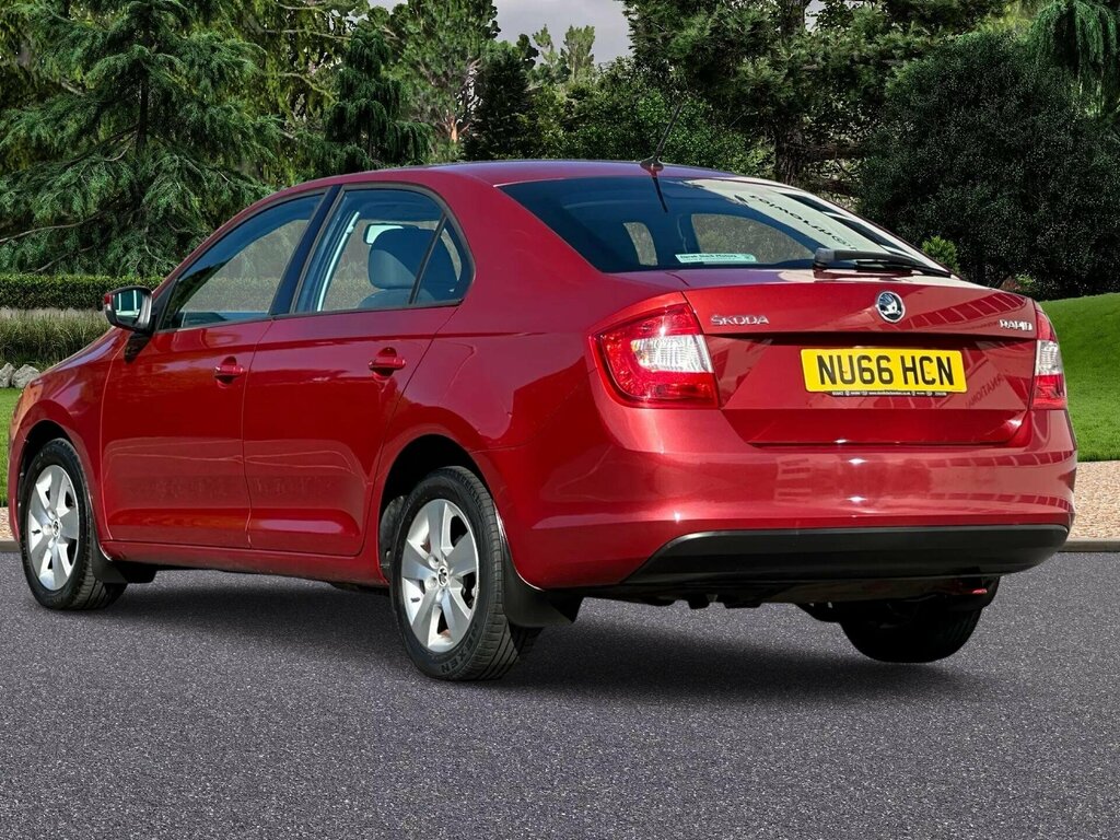 Skoda Rapid 1.2 Tsi Se Euro 6 Ss Red #4