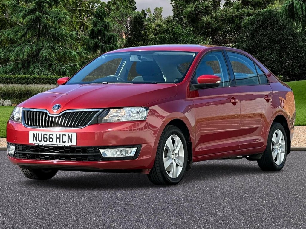 Skoda Rapid 1.2 Tsi Se Euro 6 Ss Red #3