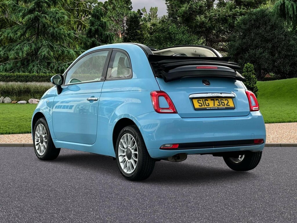 Fiat 500C 1.2 Eco Pop Star Euro 6 Ss SIG7362 Blue #4