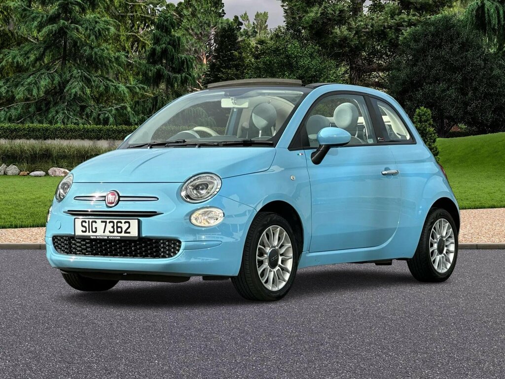 Fiat 500C 1.2 Eco Pop Star Euro 6 Ss SIG7362 Blue #3