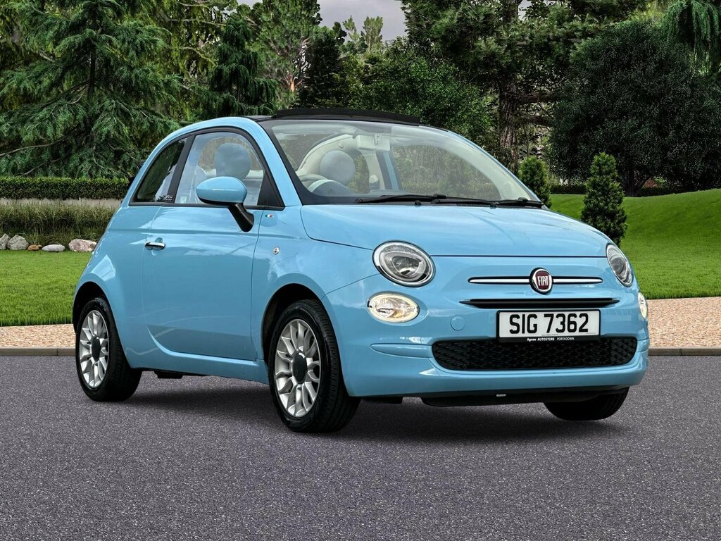 Fiat 500C 1.2 Eco Pop Star Euro 6 Ss Blue