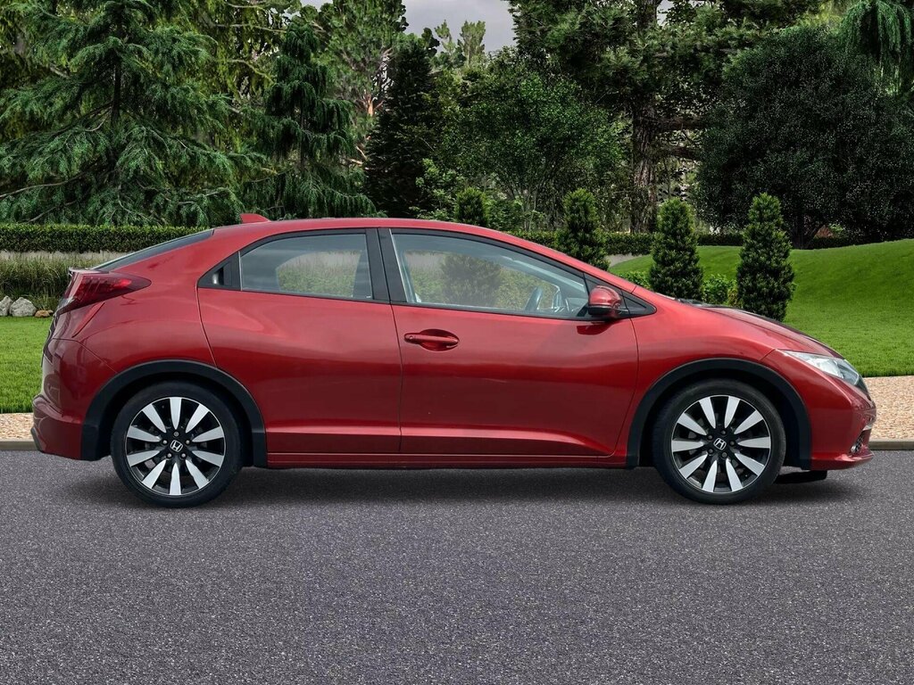Honda Civic 1.8 I-vtec Se Plus Euro 5 Ss Red #4
