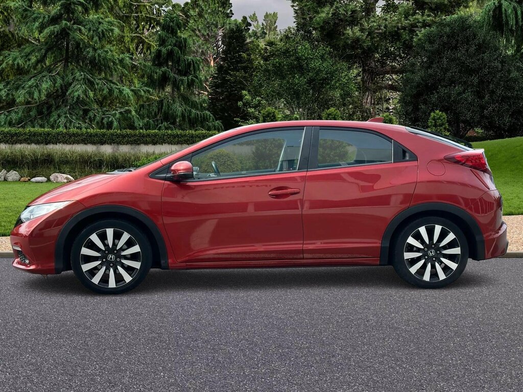 Honda Civic 1.8 I-vtec Se Plus Euro 5 Ss Red #5
