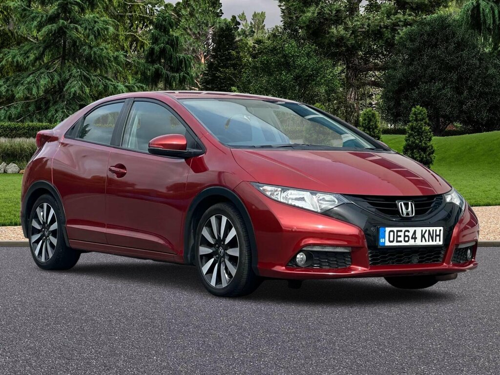 Honda Civic 1.8 I-vtec Se Plus Euro 5 Ss Red