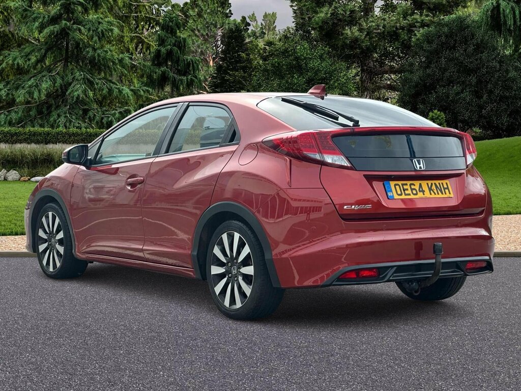 Honda Civic 1.8 I-vtec Se Plus Euro 5 Ss Red #6