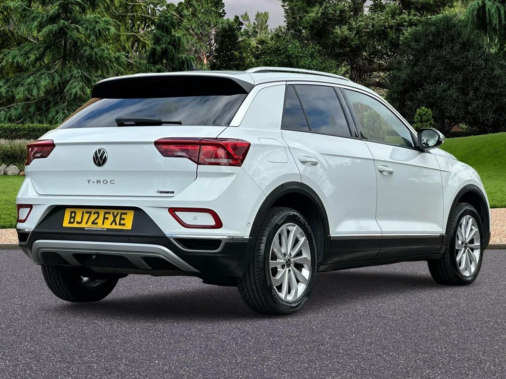 Volkswagen T-Roc 2.0 Tsi Style Dsg 4Motion Euro 6 Ss BJ72FXE White #6