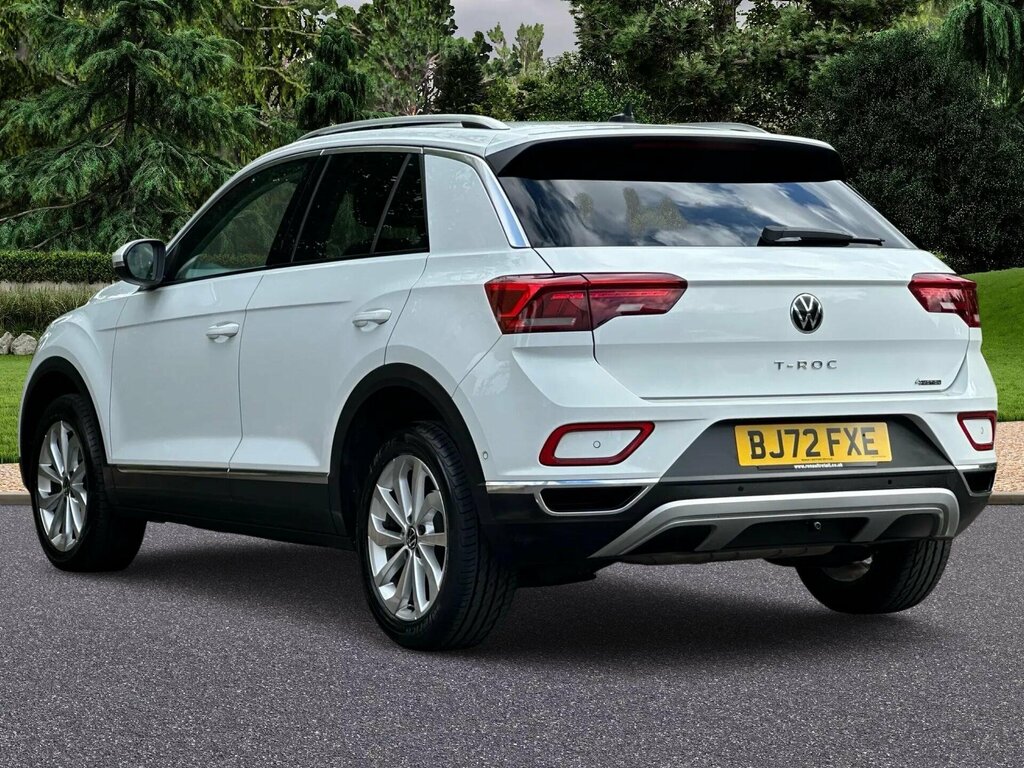 Volkswagen T-Roc 2.0 Tsi Style Dsg 4Motion Euro 6 Ss BJ72FXE White #4