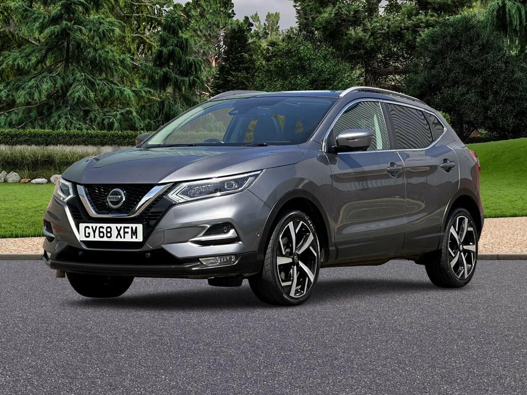 Nissan Qashqai 1.3 Dig-t Tekna Dct Euro 6 Ss GY68XFM Grey #4