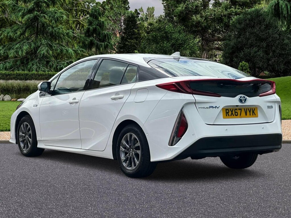 Toyota Prius 1.8 Vvt 8.8Kwh Excel Cvt Euro 6 Ss White #5