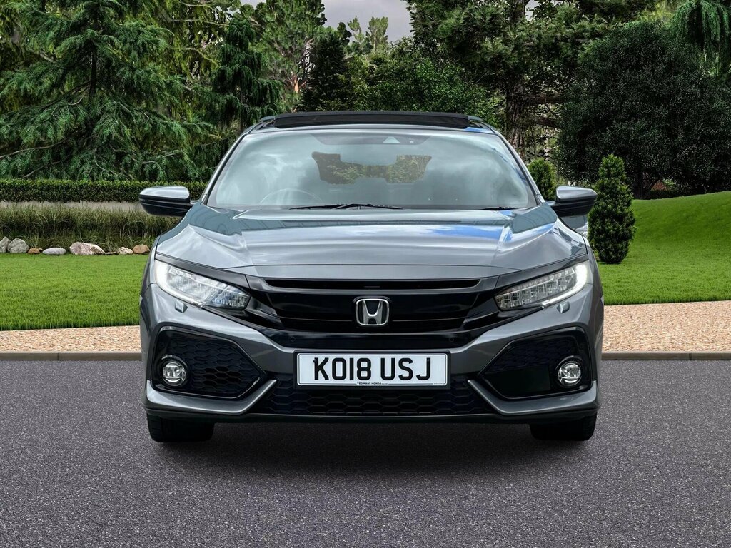 Honda Civic 1.0 Vtec Turbo Ex Cvt Euro 6 Ss KO18USJ Grey #3