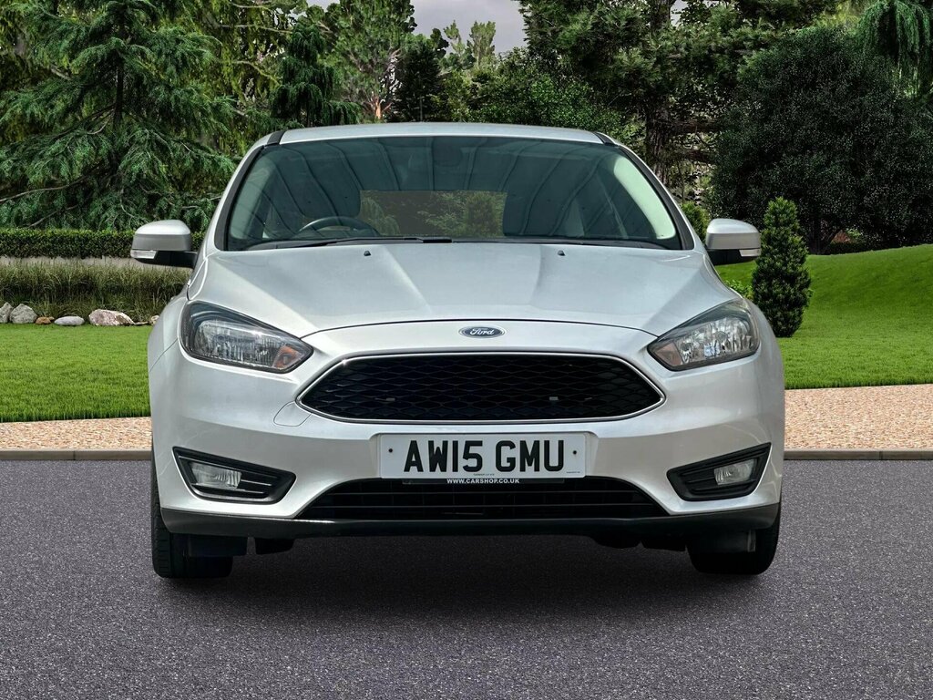 Ford Focus 1.6 Zetec Hatchback Powershift Euro 6 AW15GMU Silver #3