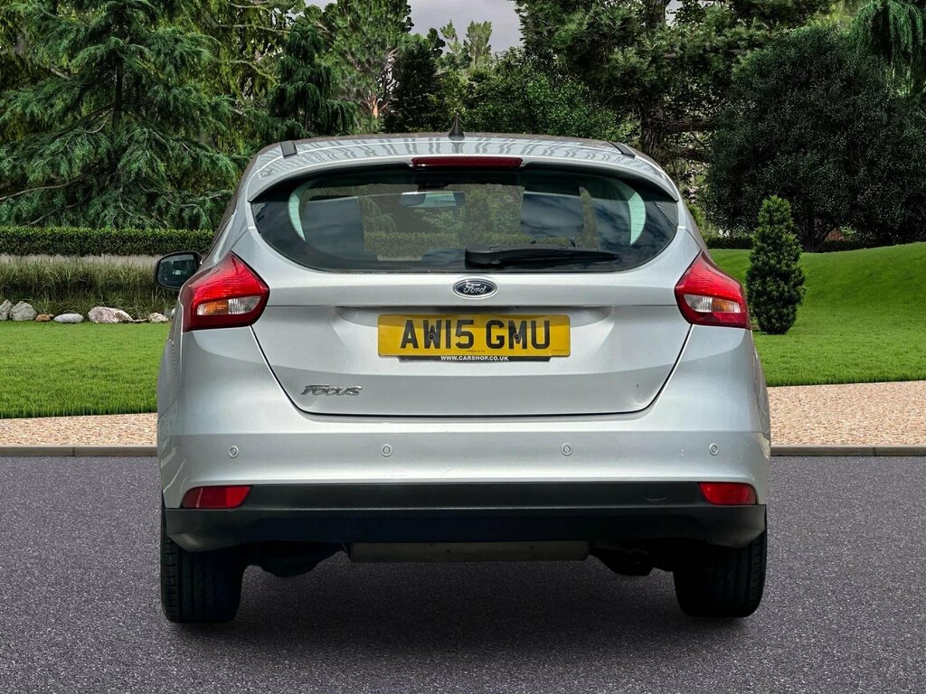 Ford Focus 1.6 Zetec Hatchback Powershift Euro 6 AW15GMU Silver #6