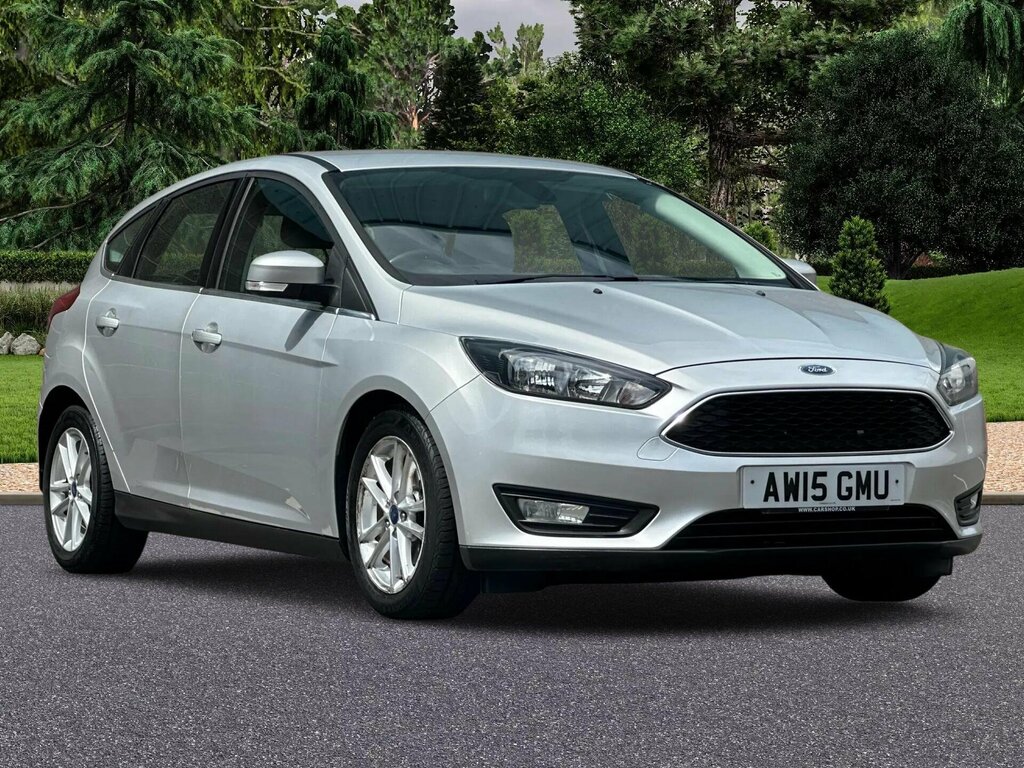 Ford Focus 1.6 Zetec Hatchback Powershift Euro 6 AW15GMU Silver #2